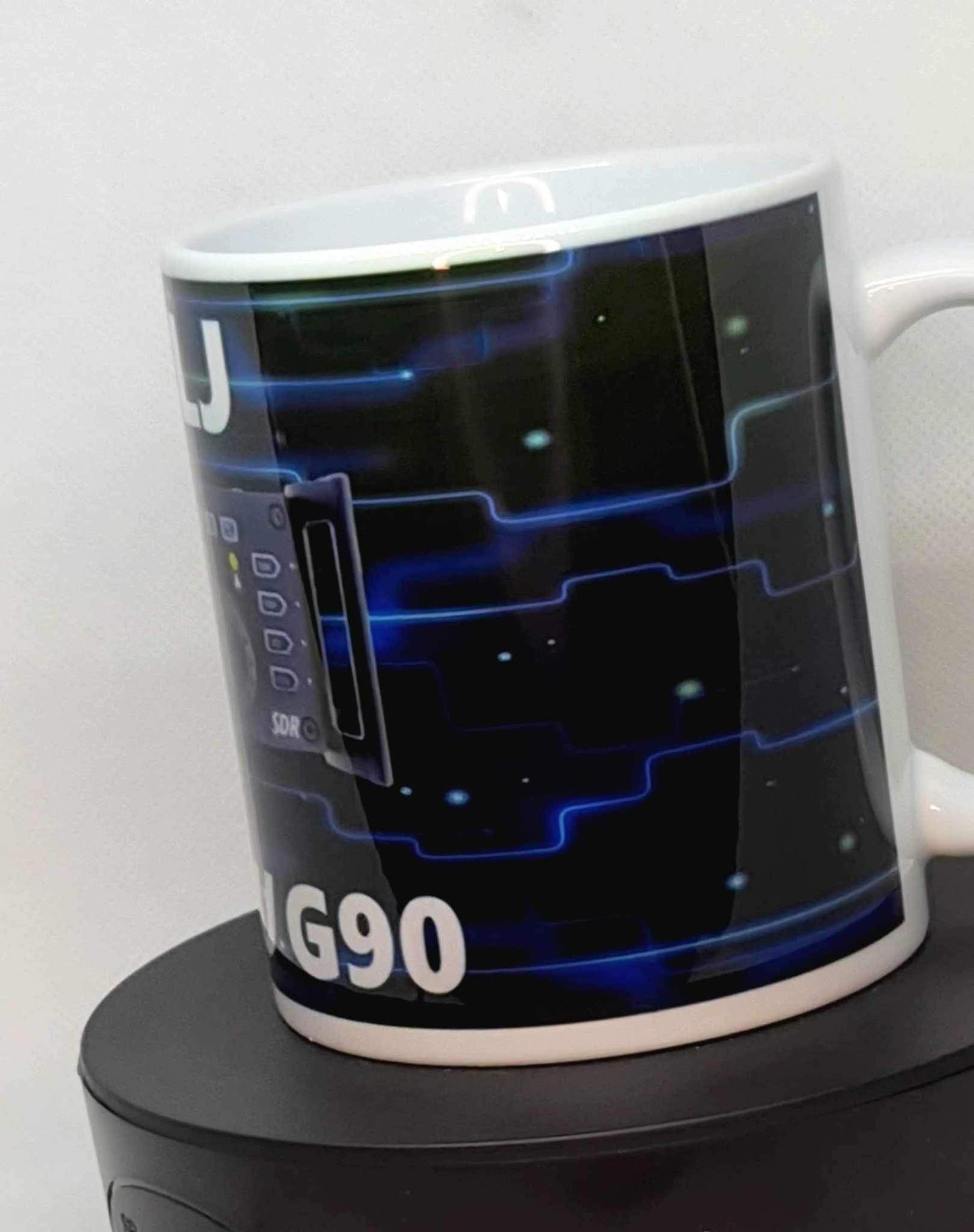 HF personalised Xiegu g90 callsign mug