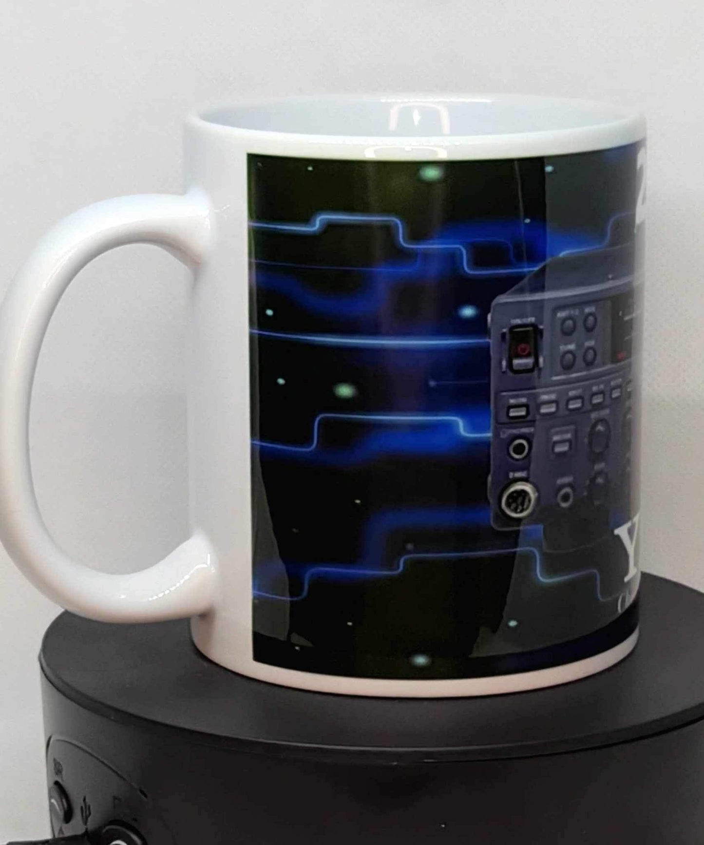 HF personalised Xiegu g90 callsign mug