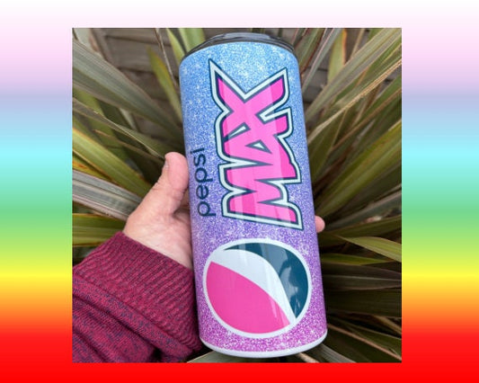 20oz Pepsi Max  tumbler and straw