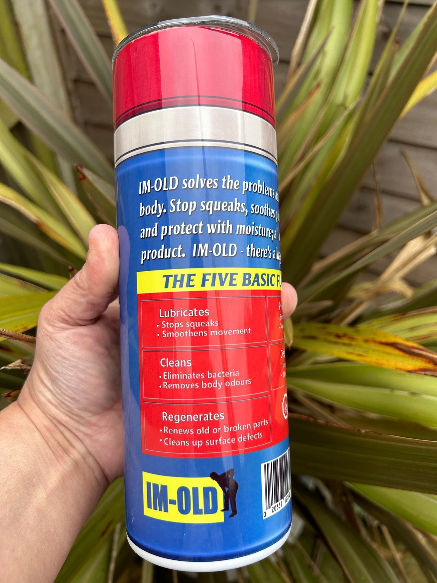 20oz Im old spray can tumbler and straw