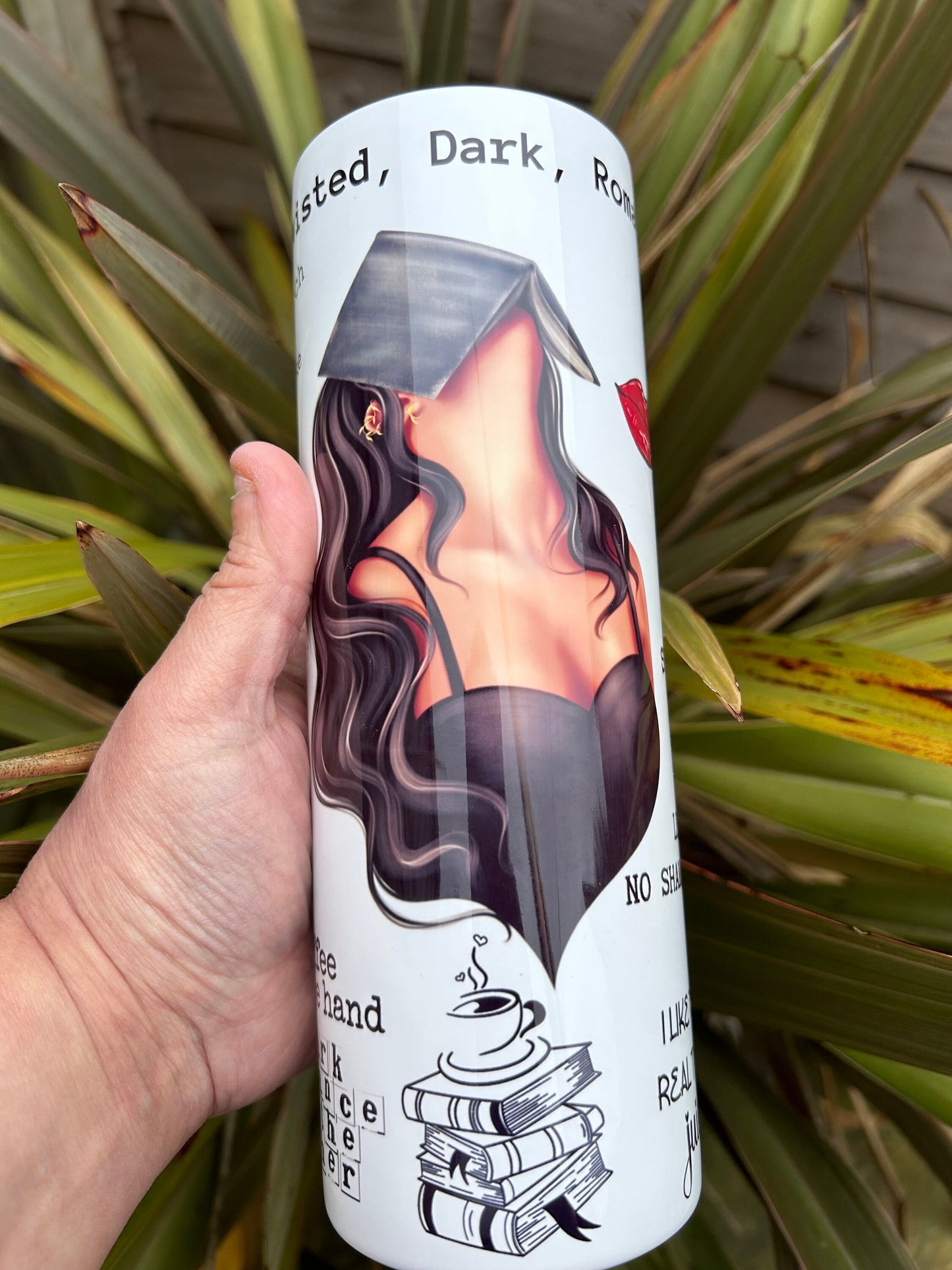 20oz Sexual  Adult book tumbler and straw