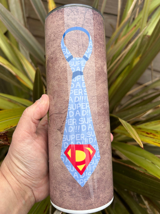 20oz Superdad tumbler and straw