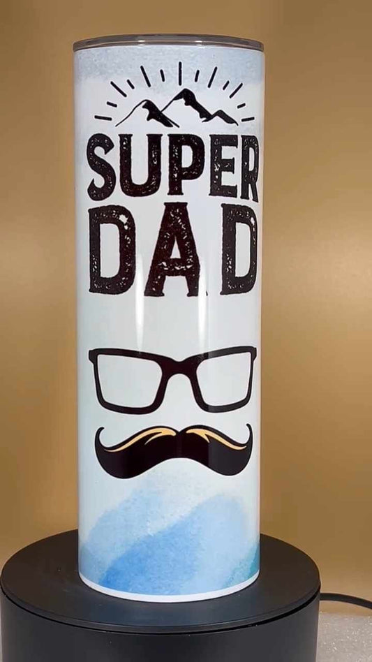 20oz Father’s Day  tumbler and straw