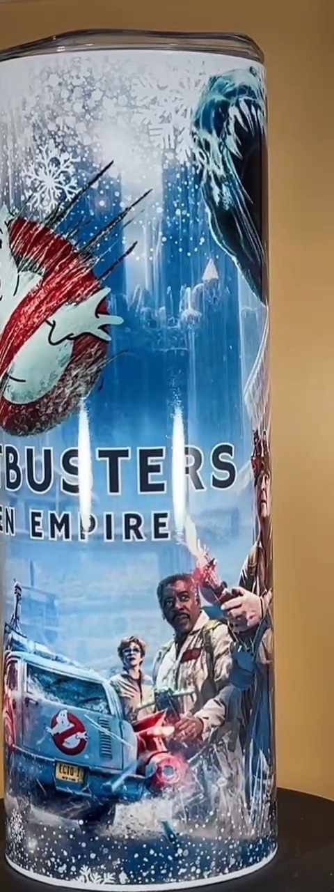 20oz iconic film  tumbler and straw