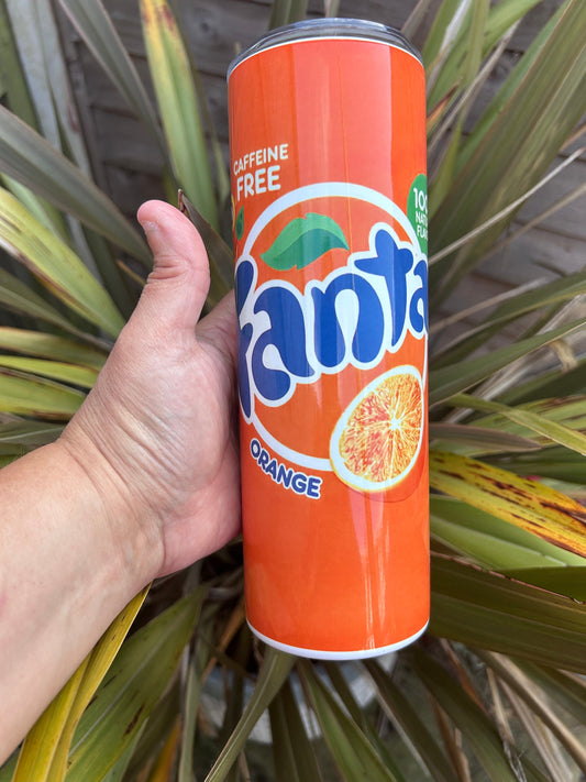 20oz fizzy pop drink  tumbler and straw