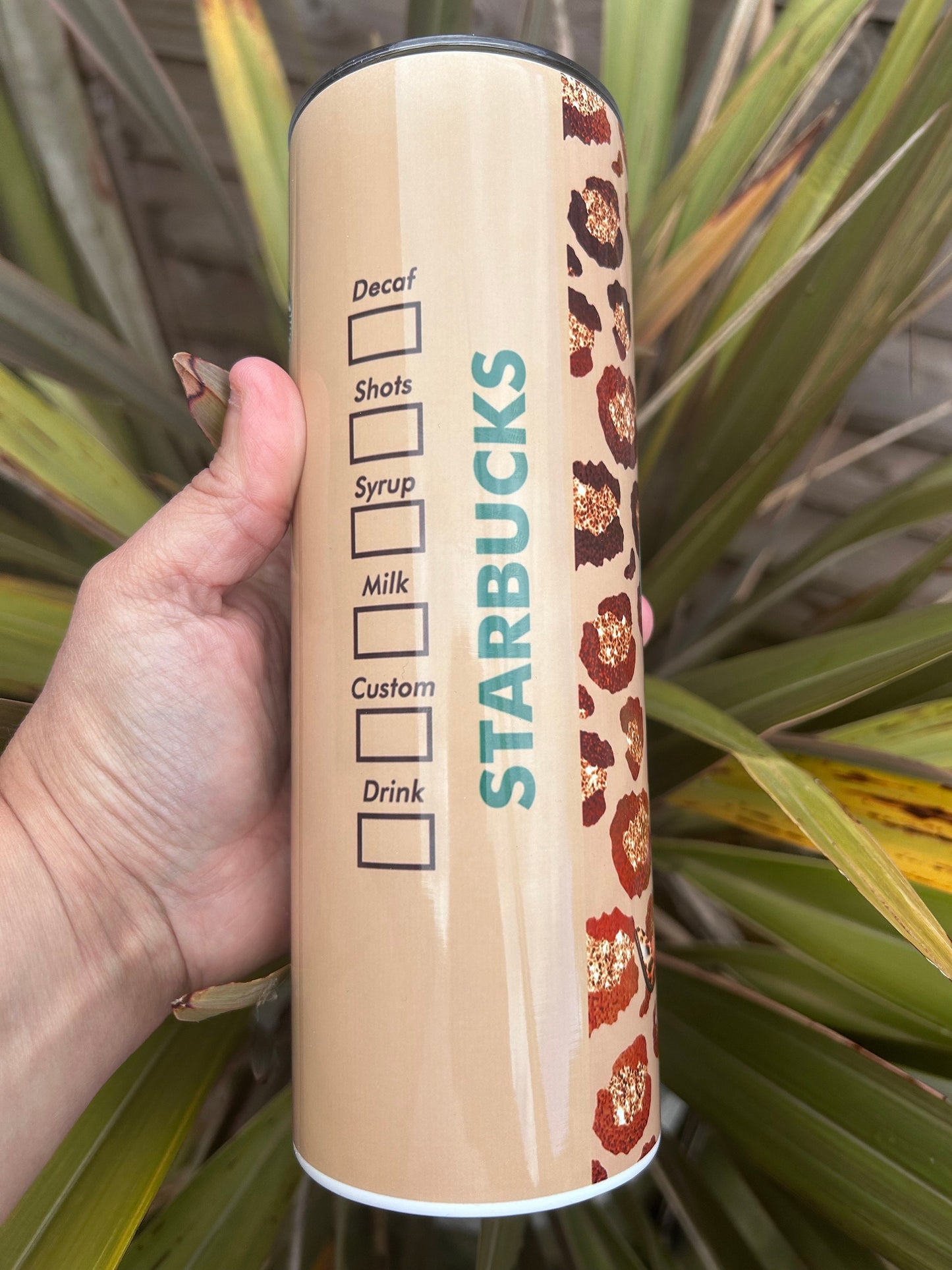 20oz cartoon icon tumbler and straw