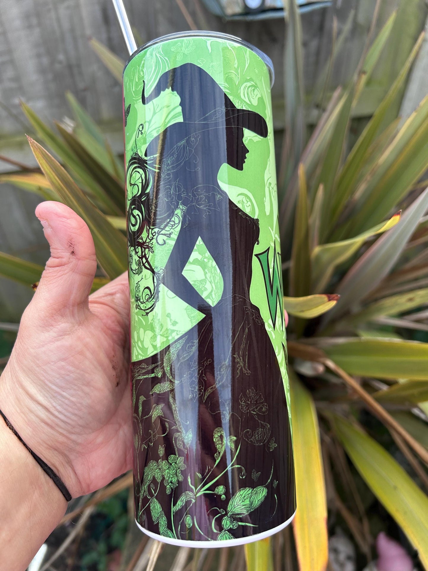 20oz Wicked Tumbler and straw