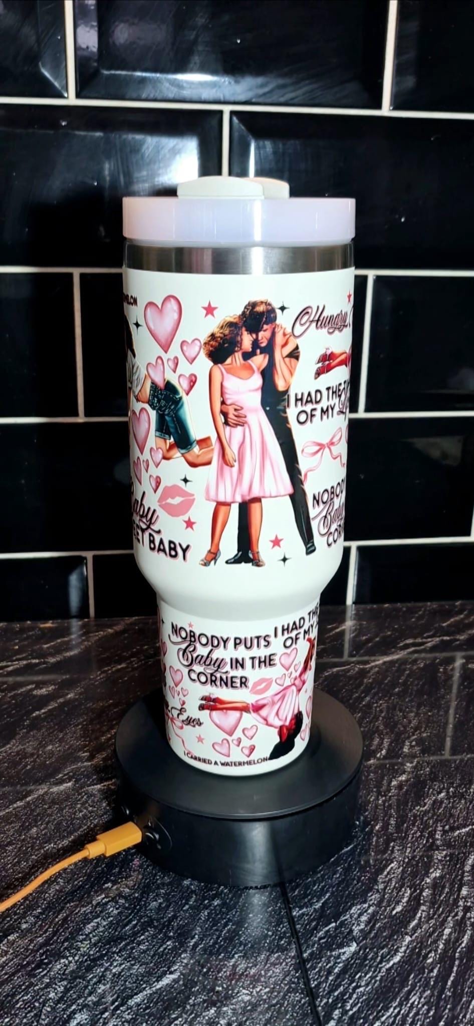 40oz dancing tumbler