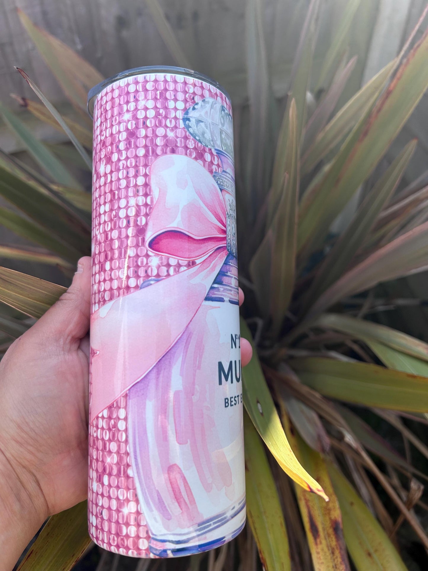 20oz Mothers Day Tumbler and straw
